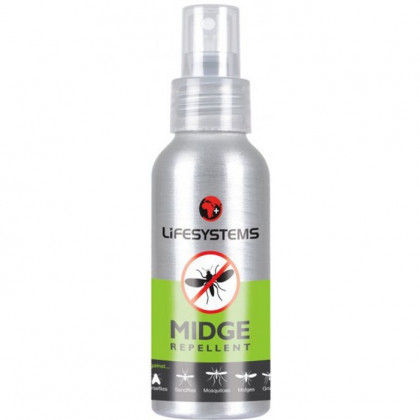 Repelent Lifesystems Midge Repellent - 100ml Saltidin spray