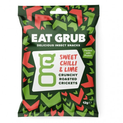 Pražení cvrčci Eat Grub Sweet Chili & Lime