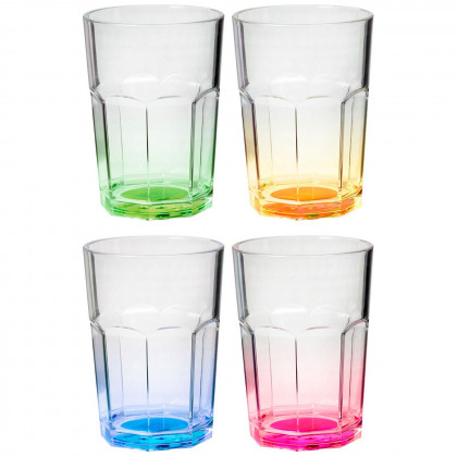 Sada 4 sklenic Brunner Octoglass Color Set