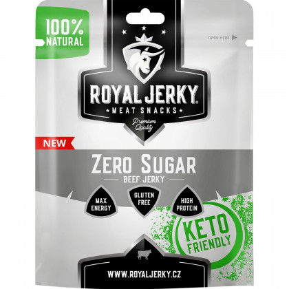 Sušené maso Royal Jerky Beef Zero Sugar 40g