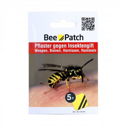 Samolepící náplasti Bee Patch k ošetření včelího / vosího bodnutí