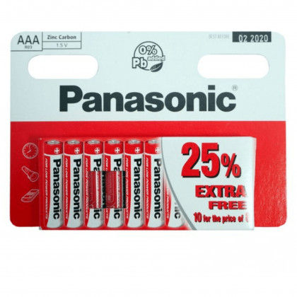 Baterie Panasonic Zinc C AAA/10