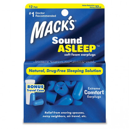 Špunty do uší Mack's Sound Asleep 12 párů