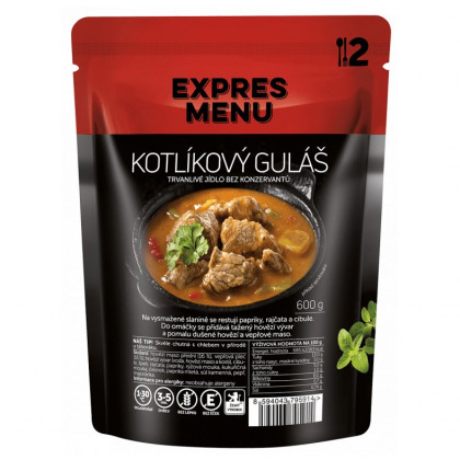 Hotové jídlo Expres menu Kotlíkový guláš 600 g