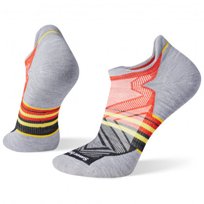 Ponožky Smartwool Run Targeted Cush Low Ankl Pattern Socks