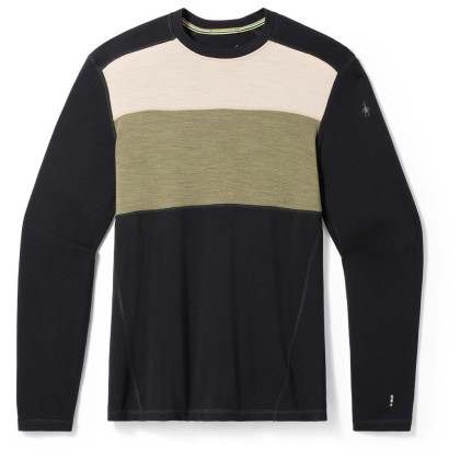 Pánské funkční triko Smartwool M Classic Thermal Mrn Bl Colorbl Crew B