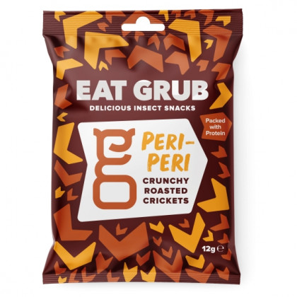 Pražení cvrčci Eat Grub Peri-Peri Chili