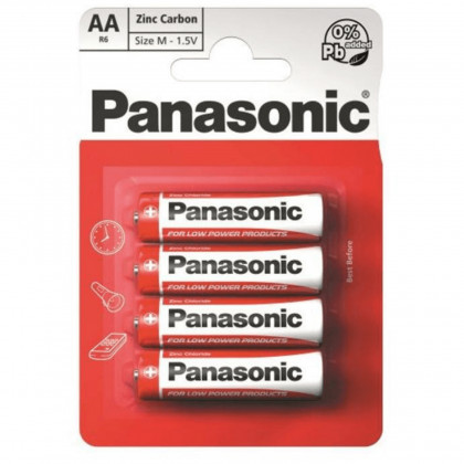 Baterie Panasonic Zinc AA/4