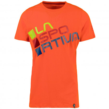 Pánské triko La Sportiva Square T-Shirt M - pumpkin