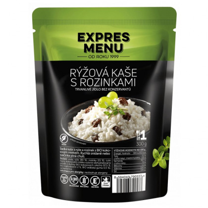 Hotové jídlo Expres menu Rýžová kaše s rozinkami 300 g