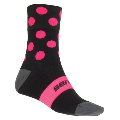 Ponožky Sensor Dots černé/růžové