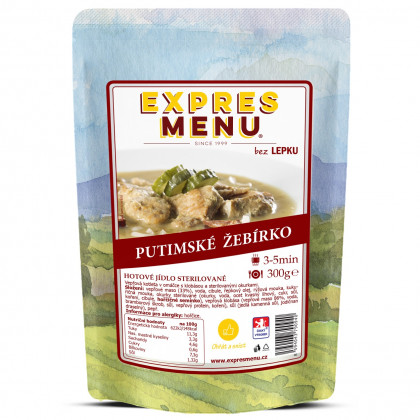 Jídlo Expres menu Putimské vepřové žebírko 300 g