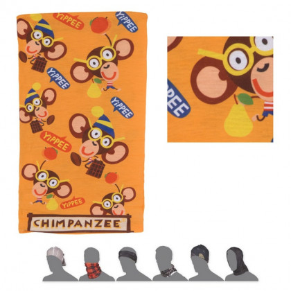 Dětský šátek Sensor Tube Chimpanzee