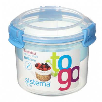 Snídaňový box Sistema Breakfast To Go 530ml