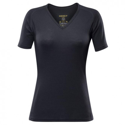 Dámské triko Devold Breeze T-shirt V-neck černé