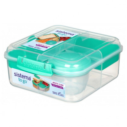 Obědový box Sistema Bento Cube To Go 1,25L