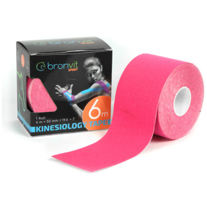 Tejpovací páska BronVit Sport Kinesio Tape classic 5 cm x 6m