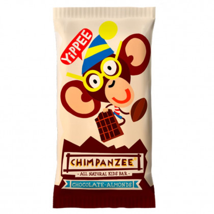 Chimpanzee Yippee Bar Chocolate-Almonds