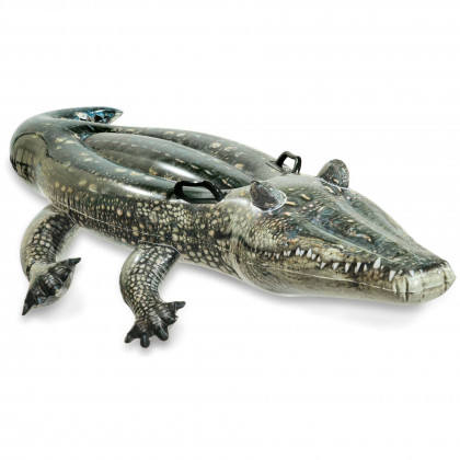 Nafukovací krokodýl Intex Realistic Gator RideOn 57551NP