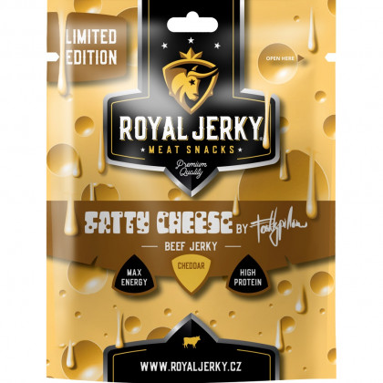 Sušené maso Royal Jerky Beef Fatty Cheese 22g