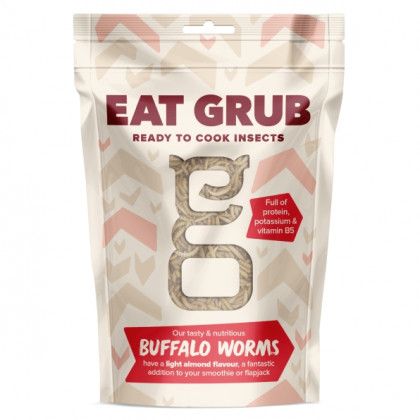 Jedlí červy Eat Grub Buffalo Worms 45g