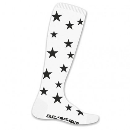 Ponožky Sensor Thermosnow Stars bílé