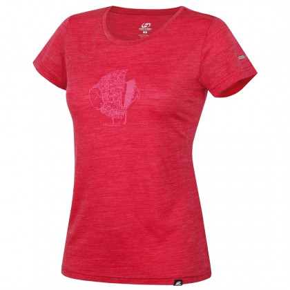 Dámské triko Hannah Valery 2 kr. rukáv růžové