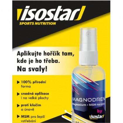 Hořčíkový sprej proti křečím Isostar Magnodren 50ml