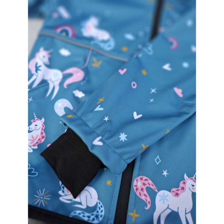 Dětská bunda WAMU Jednorožci