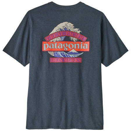Pánské triko Patagonia Great Waves Responsibili-Tee