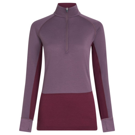 Dámské funkční triko Icebreaker Women Mer 200 ZoneKnit LS Half Zip