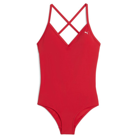 Dámské plavky Puma V-neck Padded Swimsuit