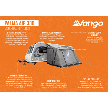 Předstan Vango Palma Air 330