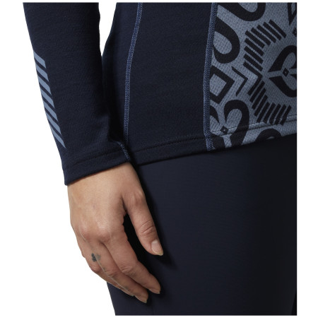 Dámské funkční triko Helly Hansen W Lifa Merino Midw Gra 1/2 Zip