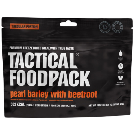 Dehydrované jídlo Tactical Foodpack Pearl Barley with Beetroot 110g