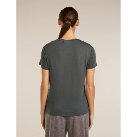 Dámské funkční triko Icebreaker Merino Blend Core SS Tee Panax