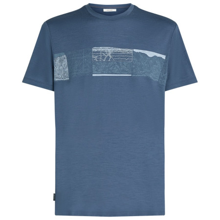 Pánské triko Icebreaker Men Merino 150 Tech Lite SS Tee Elevation Line