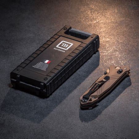 Zavírací nůž TB OUTDOOR Cac S200 French Army Knife Textured Pa6 Smooth