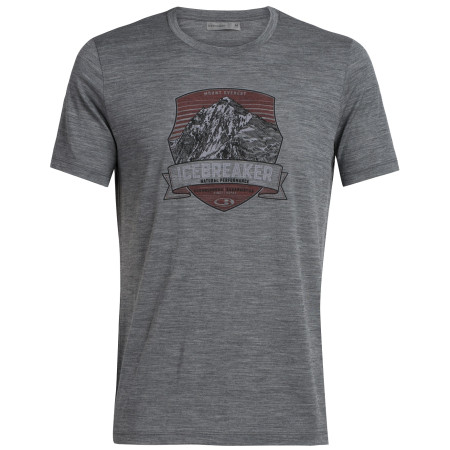 Pánské triko Icebreaker Mens Tech Lite SS Crewe Everest Crest-gritstone HTHR