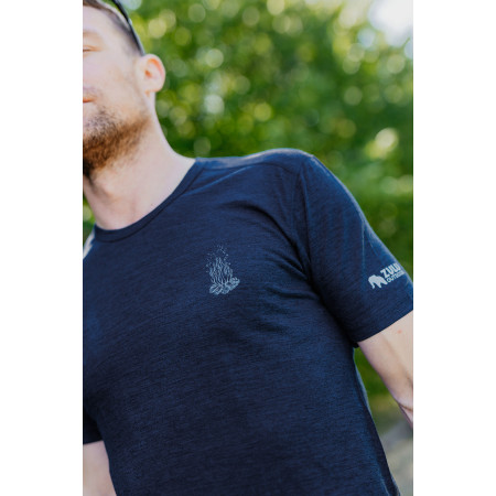 Pánské triko Zulu Merino Fire 160 Short Comfy