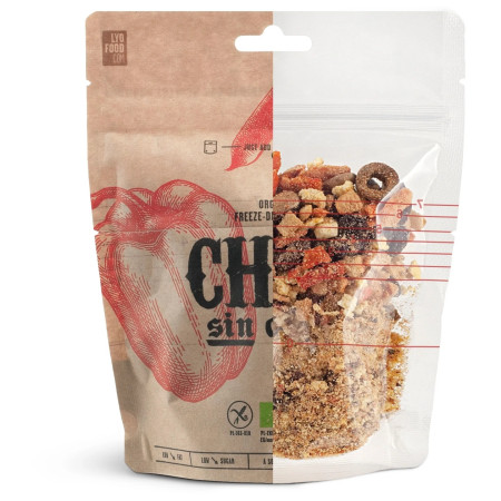 Hlavní jídlo Lyo food Chili sin carne s polentou 270 g