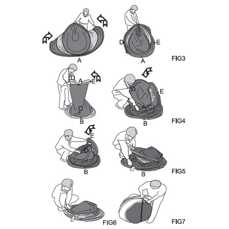 Samorozkládací stan Cattara Bovec 2