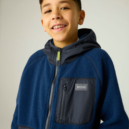 Dětská mikina Regatta Munro Hybrid Jacket AviBlueNavy