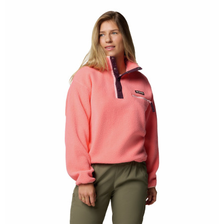 Dámská mikina Columbia Helvetia™ II Cropped Half Snap Fleece