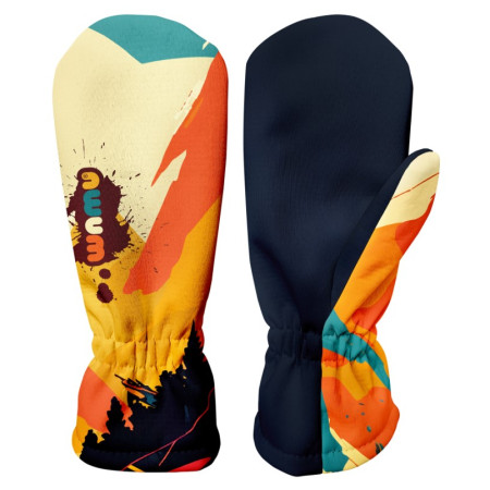 Dětské softshellové rukavice WAMU Mountain Bike