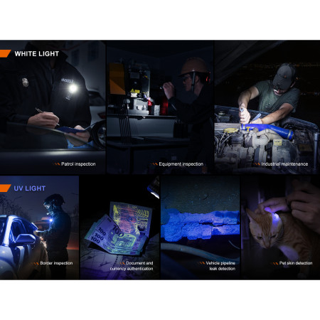 Kapesní baterka Fenix SW05R-UV