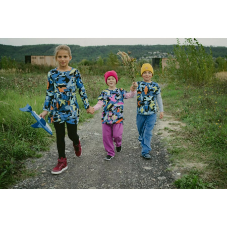 Dětské triko Wouki Bara Super blue