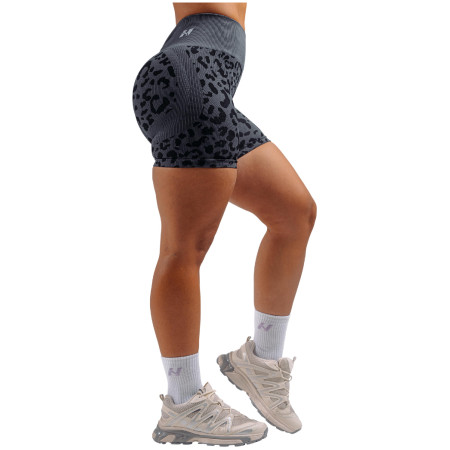 Dámské kraťasy Nebbia Push-Up Compression Leopard Shorts Primal