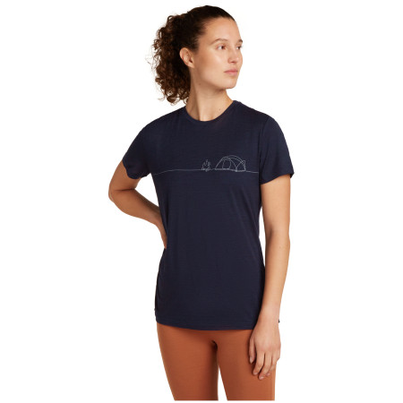 Dámské funkční triko Icebreaker W Mer 150 Tech Lite SS Tee Single Line C