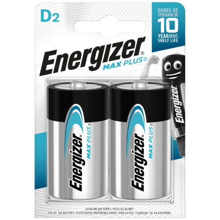 Baterie Energizer Max Plus velký monočlánek D